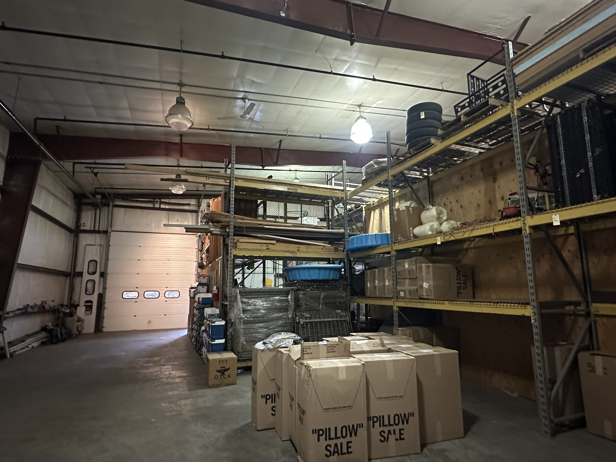 Drive-in bay interior - main view