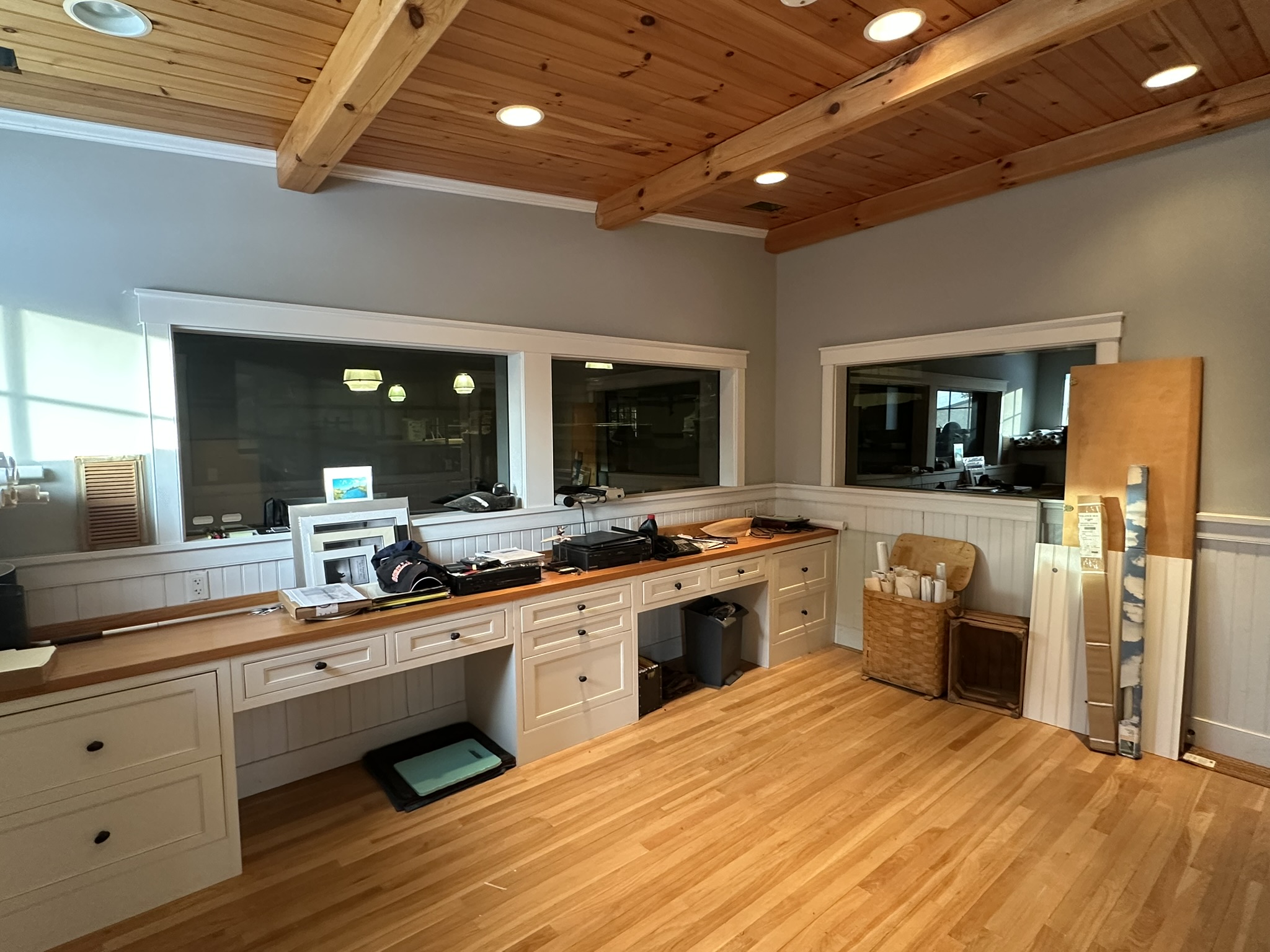 Bay overlook from upper office